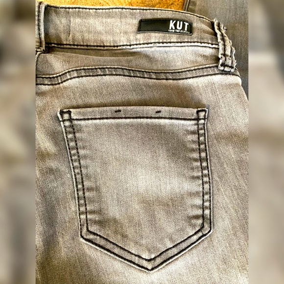 KUT Donna High Rise Ankle Skinny Petite Pants - Picture 7 of 8